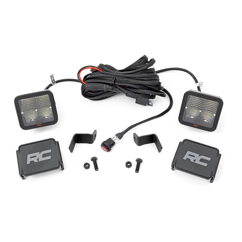 Rough Country LED Light Kit | Ditch Mount | 2